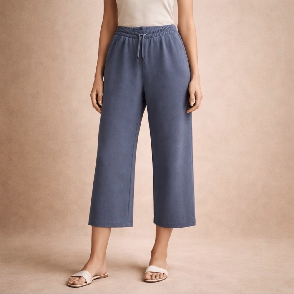 Peter Millar Women's Navy Track Pants Size Medium Golf Running Relax Trousers